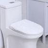 Warm Toilet Seat Cover Thickened WC Cover Easy Install Toilet Lid Cover  Bathroom Decorative