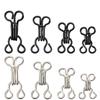 Garment Accessories Zinc Zinc Alloy DIY Jacket Hooks Replacement Craft Buckle Bra Buckle Sewing Hook and Eye