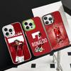 Известные Футболисты C-CR7 Цветной Чехол Для Телефона Для iPhone 17 16 15 14 13 12 11 Pro Max Plus Pro Корпус