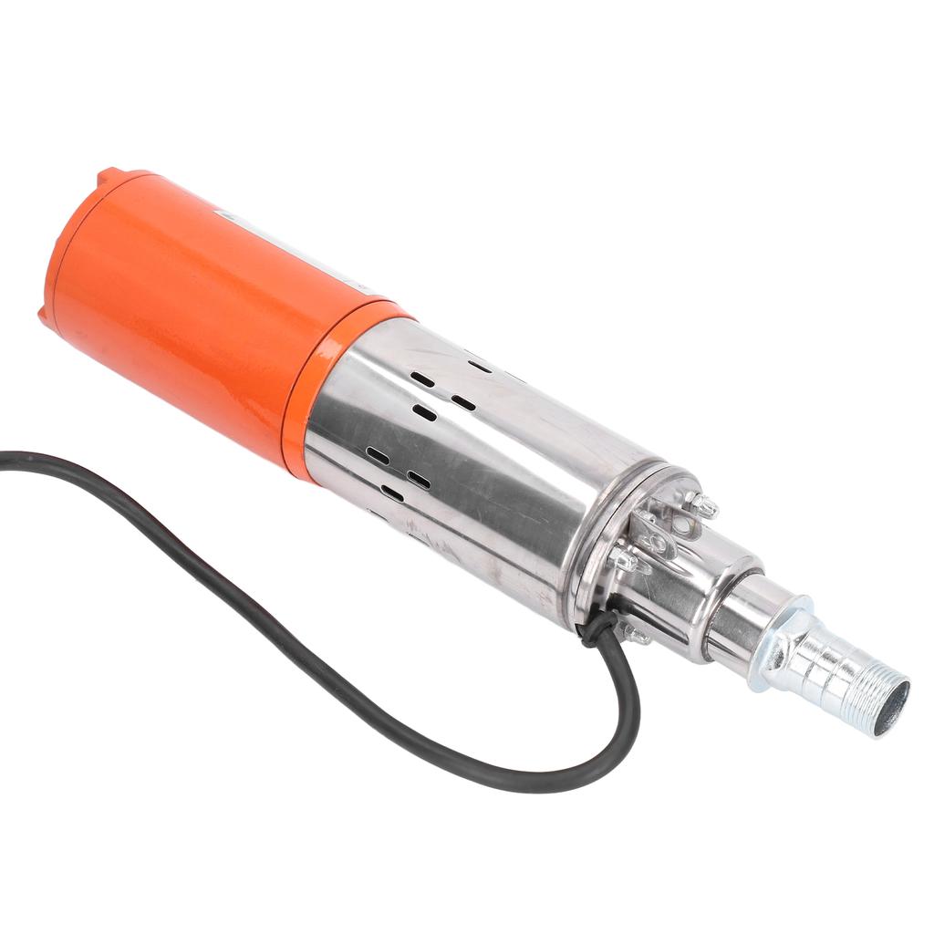 Винтовой насос постоянного тока для глубоких скважин, погружной, солнечный, высокого давления, 12 В, высота подъема 30 метров 3SYDC12S1.5?30