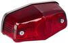 Kijima 218-1012 Motorcycle Tail Lamp, Lucas S Type Tail Lamp, G18, 12V20/5W, General Purpose, Red