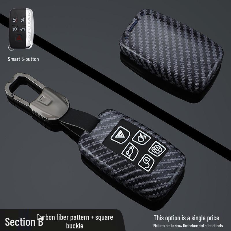 Чехлы для ключей, совместимые с Land Rover Discovery Sport, Range Rover Evoque, Velar, Freelander, Defender и Jaguar.