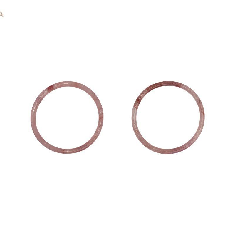 Элегантный браслет в китайском стиле с имитацией розового нефрита для нежного, модного образа