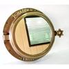 40.64 Cm Antique Brass Heavy Cabal Ship Both Window Port Hole, Porthole Window Mirror