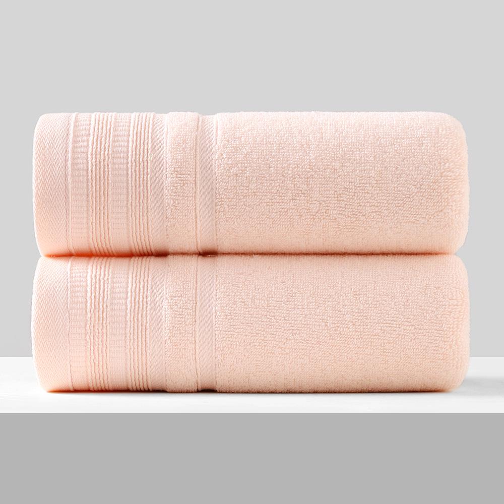 Гаоян Толстое Мягкое Водопоглощающее Полотенце из Чистого Хлопка, Однотонное, Взрослая Салфетка для Лица