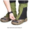 Gaiters Low Waterproof Ankle Gaiters Adjustable Protective Shoe Covers for Women Men Hiking
