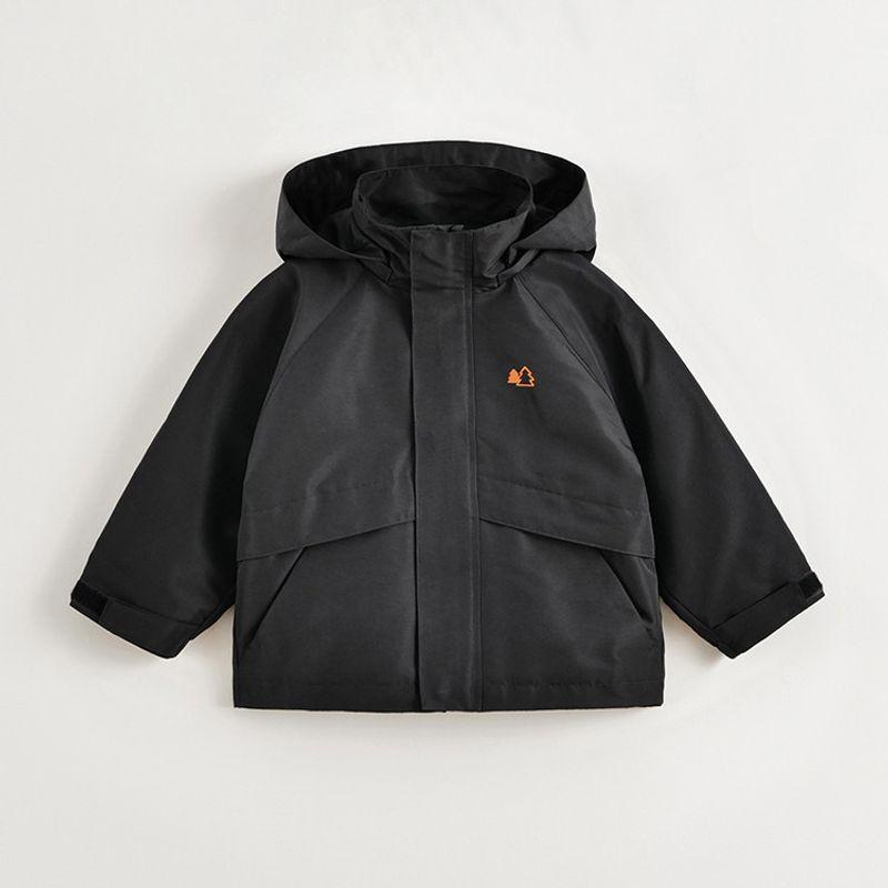 Mark Jenny Boys and Girls Outdoor Three-Proof Jacket Kidsren's Hooded Windproof Jacket 2026 Spring Collection 250095
