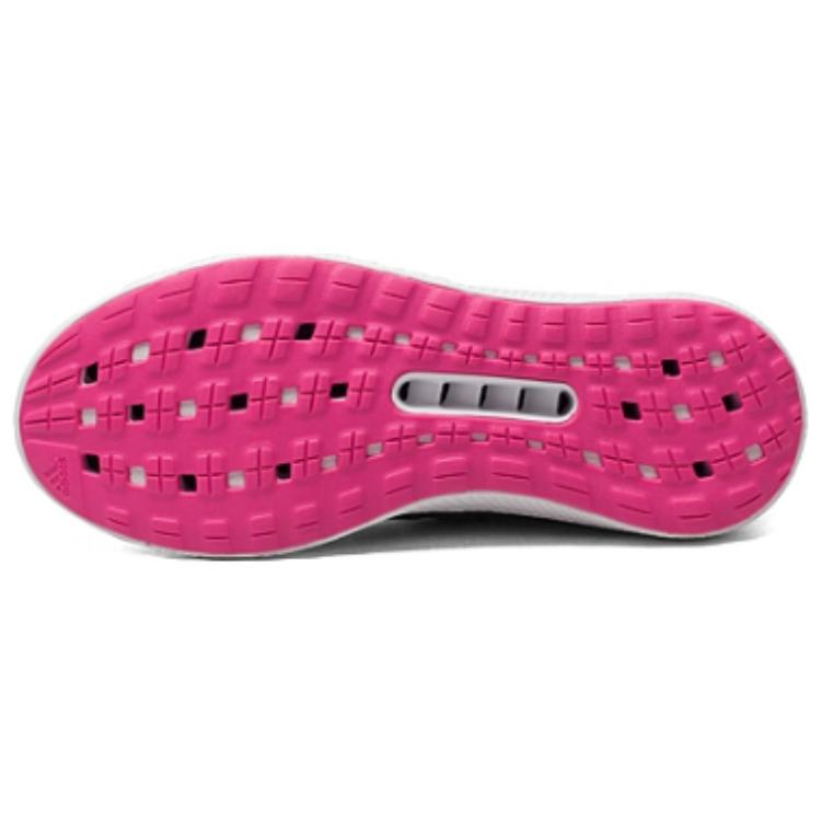 Adidas Bounce Soft And Comfortable Slip Resistant Abrasion Resistant Low top Running Shoes Women's Black AQ3589
