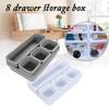 Tableware Drawer Organizers Plastic Cosmetics Organizer Boxes  for Home Office Desk