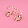 Modern Style Card Display Holder Metal Name Card Stand Business Card Holder  Countertop Display
