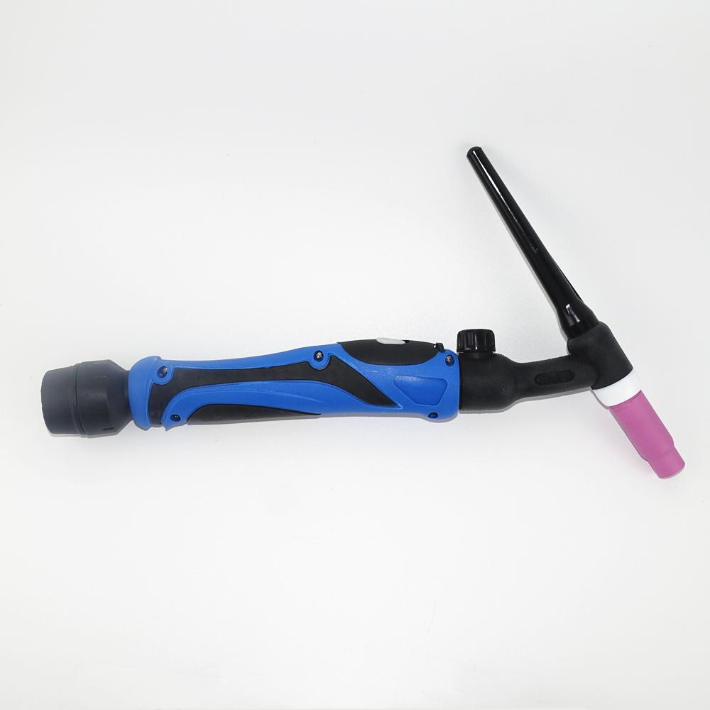 WP26-FV GTAW Газовая вольфрамовая дуговая сварочная горелка с воздушным охлаждением WP26 Газовый клапан с гибкой головкой Сварка TIG