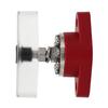 Power Distribution Stud Junction Post Red 3 8in 300A with Transparent Cover For Motor ATV Ship Electrical Equipment