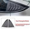 Для Tesla Model 3/3 Highland Model Y/Y Juniper Задний треугольный солнцезащитный козырек Заднее треугольное окно Спойлер Жалюзи Шторка Чехол Декор