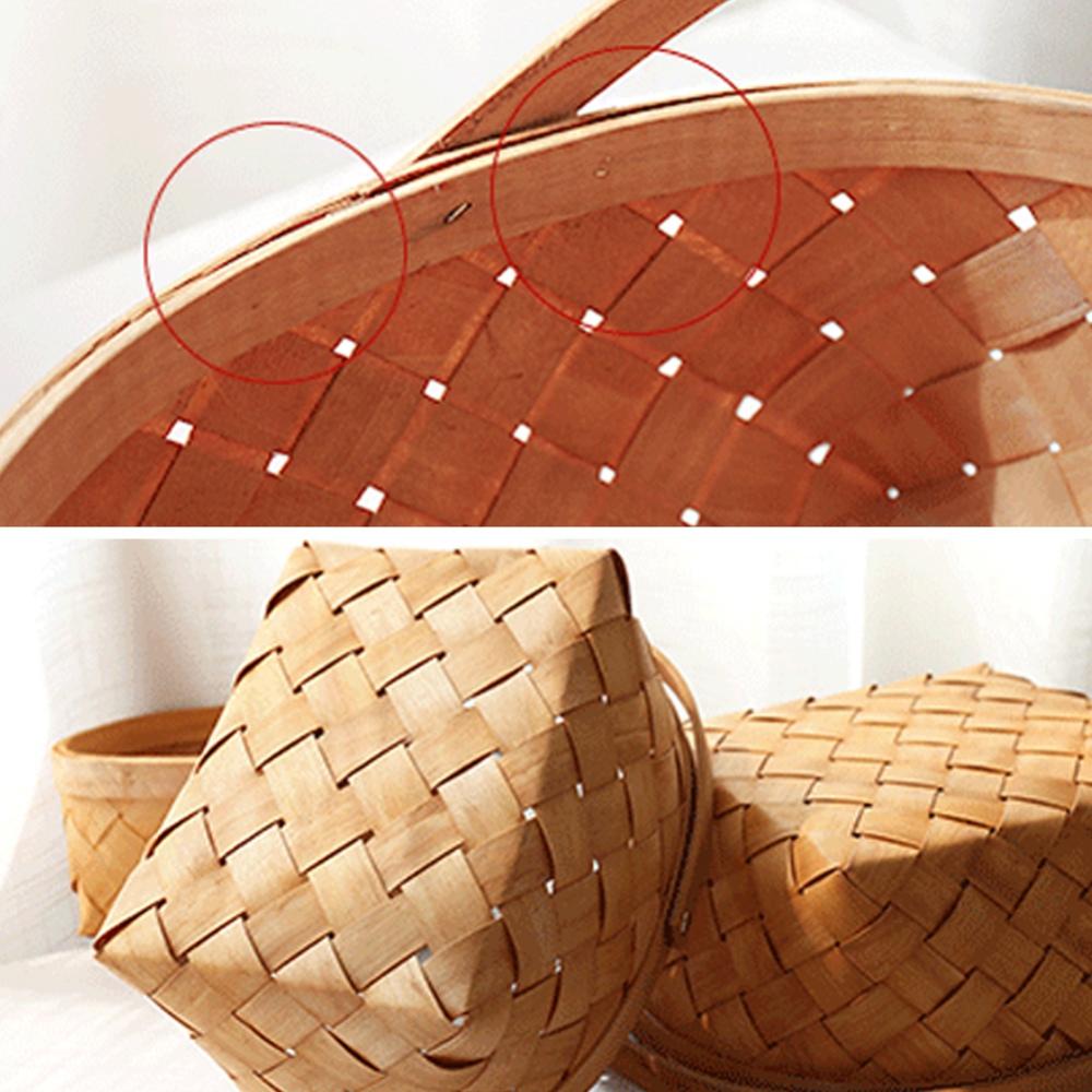 Bread Basket Basket Organizer Hand Woven Storage Basket Fruit Basket