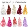 1PC Hot Synthetic Fiber 20cm Doll Wigs Wig Hair Long Straight DIY Dolls Accessories