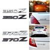 350Z/370Z алюминиевый сплав/ABS эмблема автомобиля наклейки для NI/SSAN 350Z 370Z Fairla/dy Z Z33 Z34