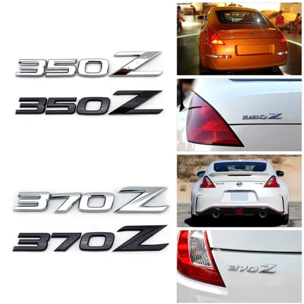 350Z/370Z алюминиевый сплав/ABS эмблема автомобиля наклейки для NI/SSAN 350Z 370Z Fairla/dy Z Z33 Z34