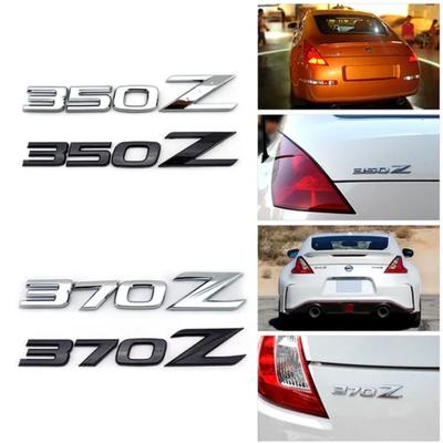 350Z/370Z алюминиевый сплав/ABS эмблема автомобиля наклейки для NI/SSAN 350Z 370Z Fairla/dy Z Z33 Z34