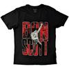 Bon Scott Unisex Adult Big Type T-Shirt