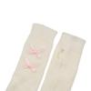 Y2K Long Wrist Gloves Ballet Style Arm Warmers Soft Knitted Bow Arm Sleeves  Girl Party