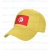 Fashion Tunisia Flag Baseball Cap for Men POLYESTER Hats Adjustable Hat Casual Truck driver Hat