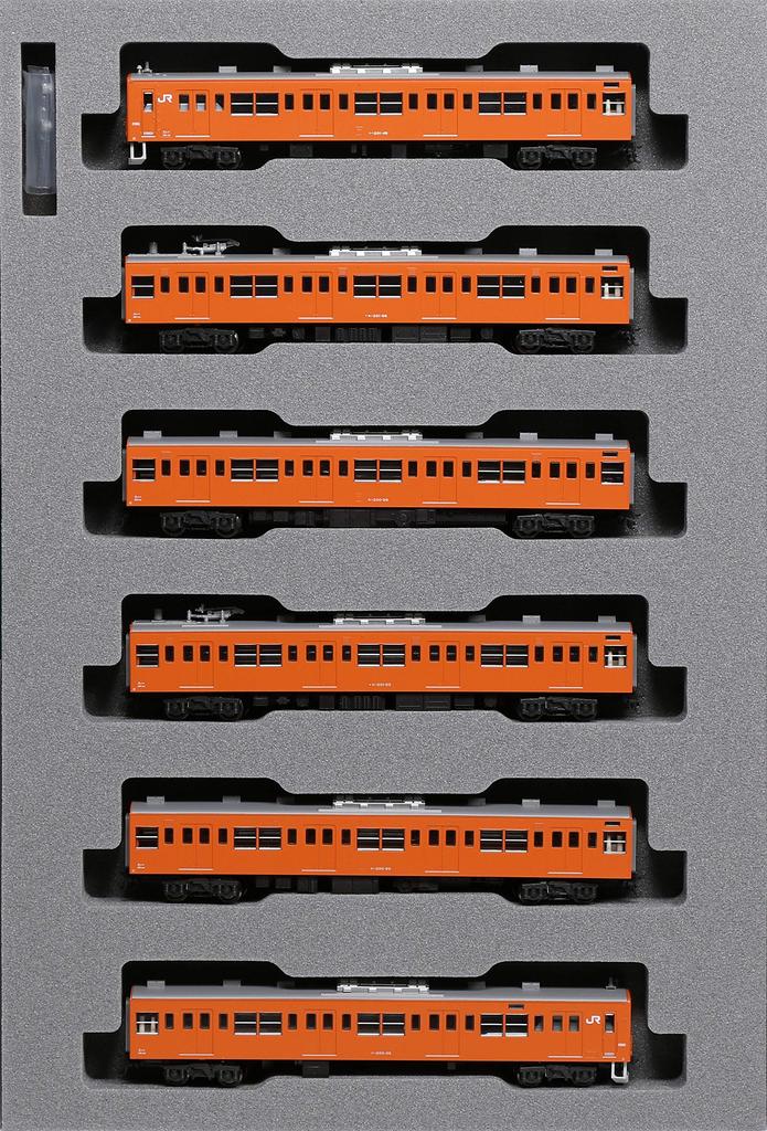 KATO N Gauge 201 Series Chuo Line Color T Formation Basic Set Railway Model Train 6-Car 10-1551