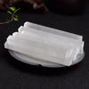 Natural White Selenite Gypsum Sticks Irregular Reiki Mineral Specimen Healing Crystal Wand Diy Jewelry Pendant Making Stone