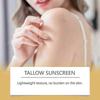 Beef Tallow Sunscreen Cream - Natural UV Protection & Moisturizer, Lightweight & Reapply for Outdoor Skin Care