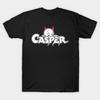 Мужская черная футболка с принтом Casper Skuy 2 Печать на трансферной бумаге без вырезания Хлопковая футболка