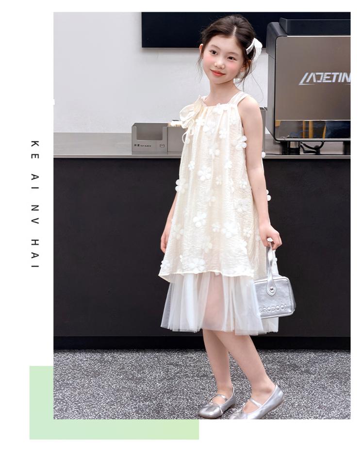 New Summer Dress for Girls with a Rich Family and a Sense of Beauty, Princess Dress, Summer Dress, Children's Dress