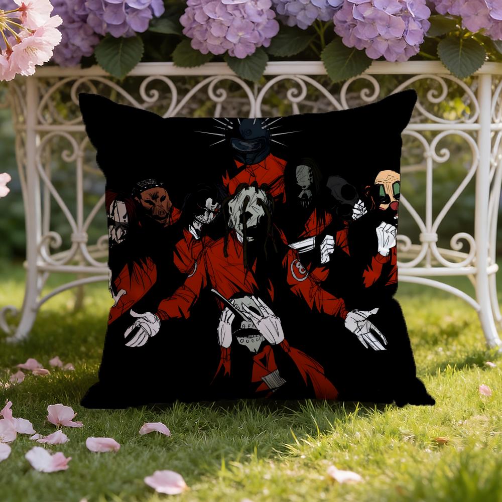 Подушка с принтом S-Slipknot Чехол для подушки для дома и автомобиля Двухсторонний чехол для подушки: Двусторонняя конструкция для максимального комфорта