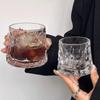 Винтажная неровная стеклянная чашка для кофе и чая