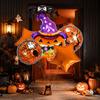 5Pcs Skull Motif Aluminum Foil Balloons Ghost Design Air Inflatable Balloons  Halloween Party