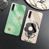 Чехол с цветочным принтом для Samsung Galaxy A52 A71 A72 A73 A53, стеклянный чехол для Samsung A13 5g A03 A22 A21s A03 Core A42 A70