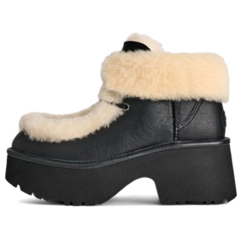 UGG Классические оригинальные ботильоны 7 см Женские черные кроссовки 1176110-BLK
