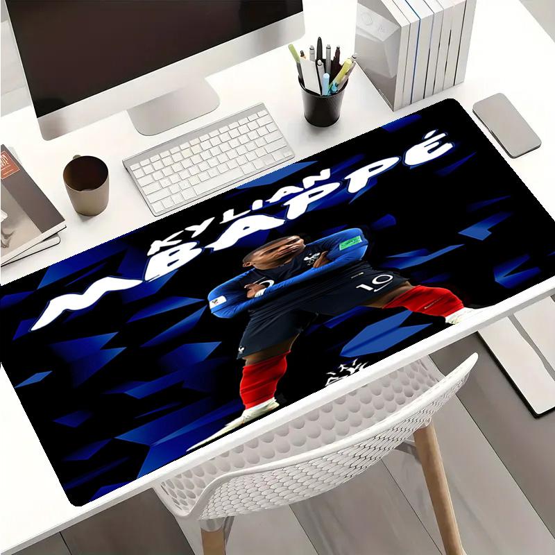 Kylian Mbappé Mouse Pad - Non-Slip Rubber Base, Smooth Surface for Work,Gaming,Office,And Home Use, Desk Mouse Pad
