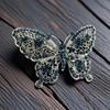 Ретро-заколка-бабочка со стразами - высококачественный корейский аксессуар для волос из сплава