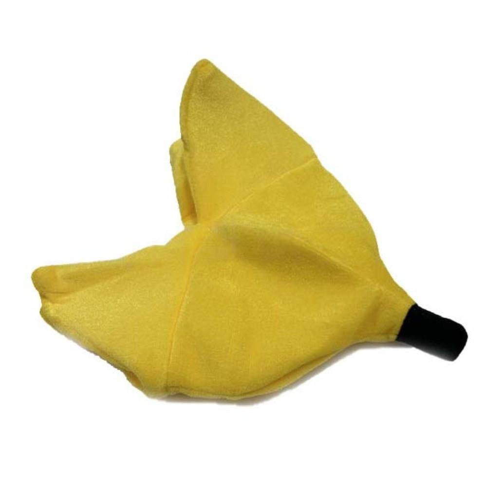 Vibrant Yellow Design Banana Plush Hat Three-Dimensional Peel Quirky Cosplay Cap Toddler Kid Gift