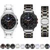 Керамический ремешок для Samsung Galaxy Watch 8 Classic 46 мм/Ultra 2025 47 мм Браслет для Galaxy Watch 8 44 мм 40 мм Металлический браслет