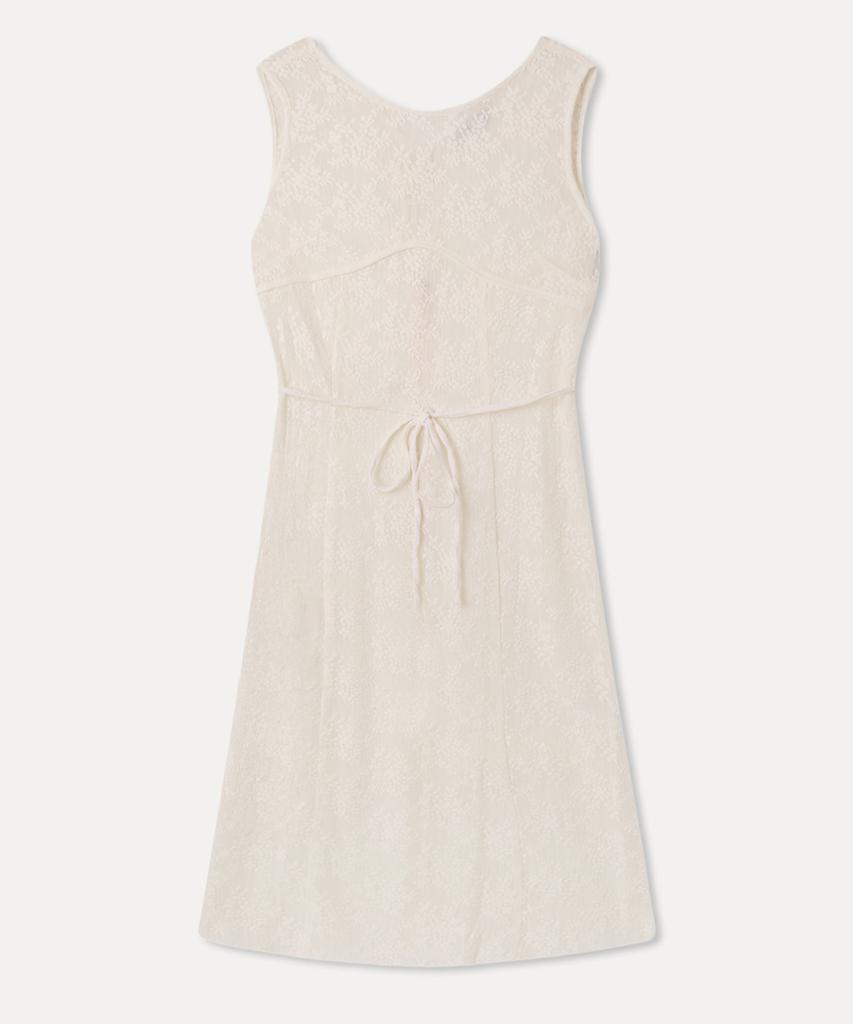 MIXXO Кружевное многослойное длинное платье_Miwowg301G