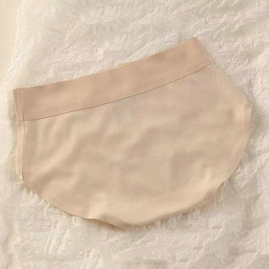 Lady Underpants High Elasticity Mid Waist Seamless Letter Print Tummy Control Butt-lifted Anti-septic Breathable Women Underpants