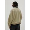 HM Oversized Fit Washed sweatsHirt Light Beige