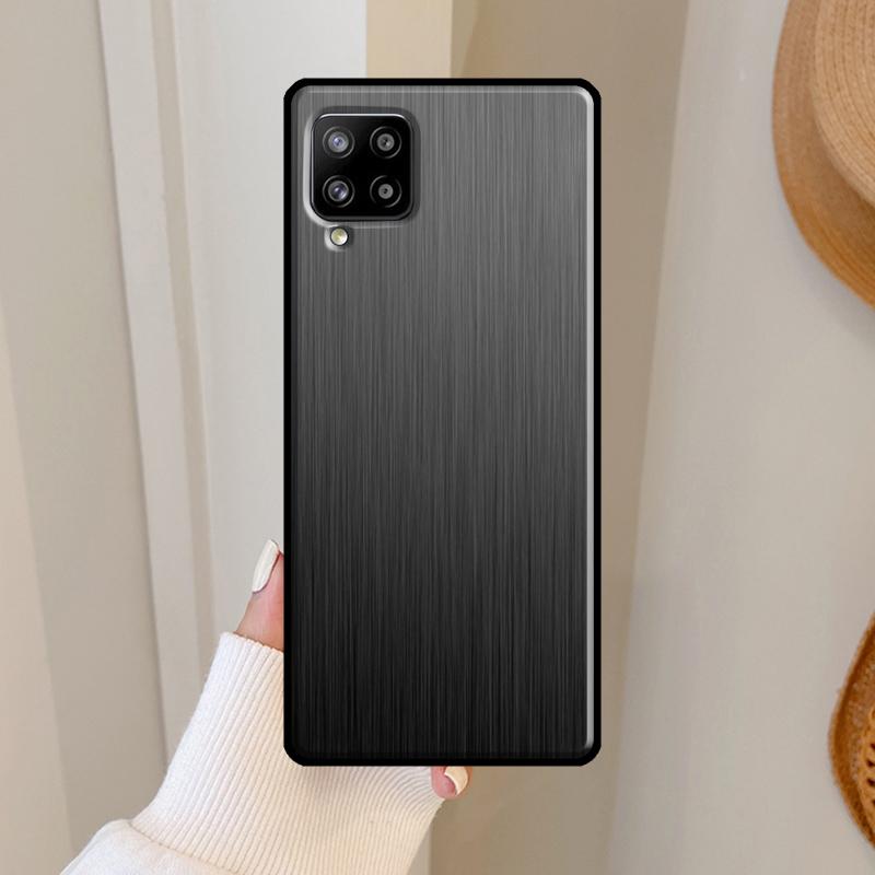 Чехол из стали с текстурой шлифованного металла для Samsung Galaxy A36 A56 A13 A23 A52 A32 A12 A54 A34 A14 A16 A26 A33 A53 A15 A35 A55