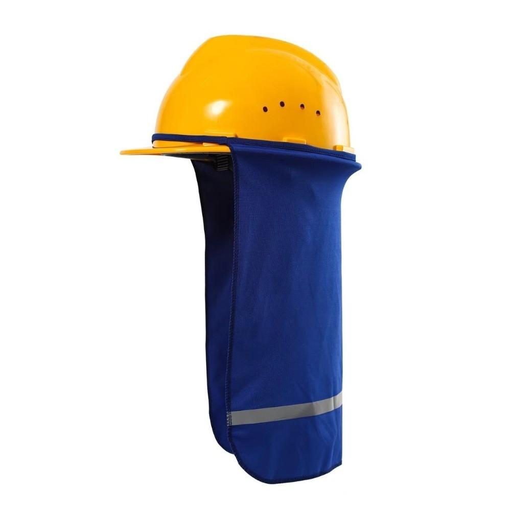 Breathable Hard Hat Sun Shade With Reflective Stripe Face and Neck Protection Work Accessory