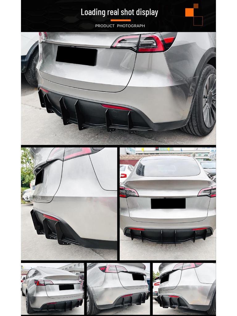 Наклейка-спойлер на заднюю губу Tesla Model Y 2019+