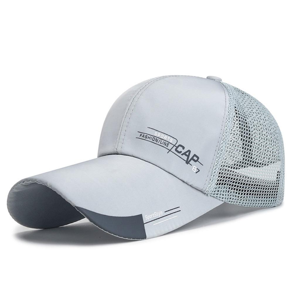 Wide Brim Sun Visor Hat Adjustable Hip Hop Hats Casual Mesh Baseball Cap  Summer