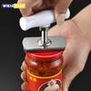 Can Opener Adjustable Stainless Steel Non-Slip Multifunction Manual Jar Bottle Bottle Lid Opener Gadget Home Gadgets Accessories