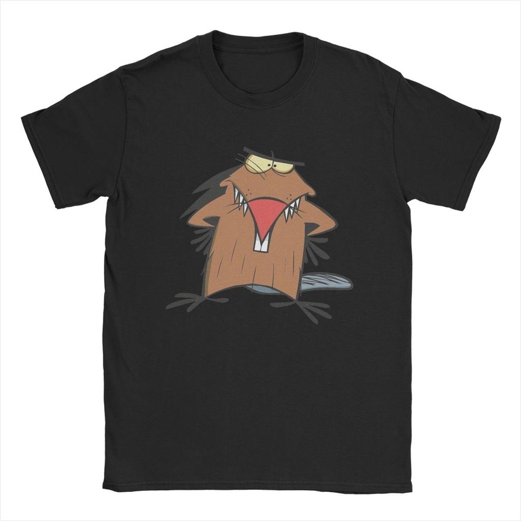 Винтажная футболка Angry Beavers для мужчин, с круглым вырезом, 100% хлопок, футболки с коротким рукавом, идея для подарка, топы