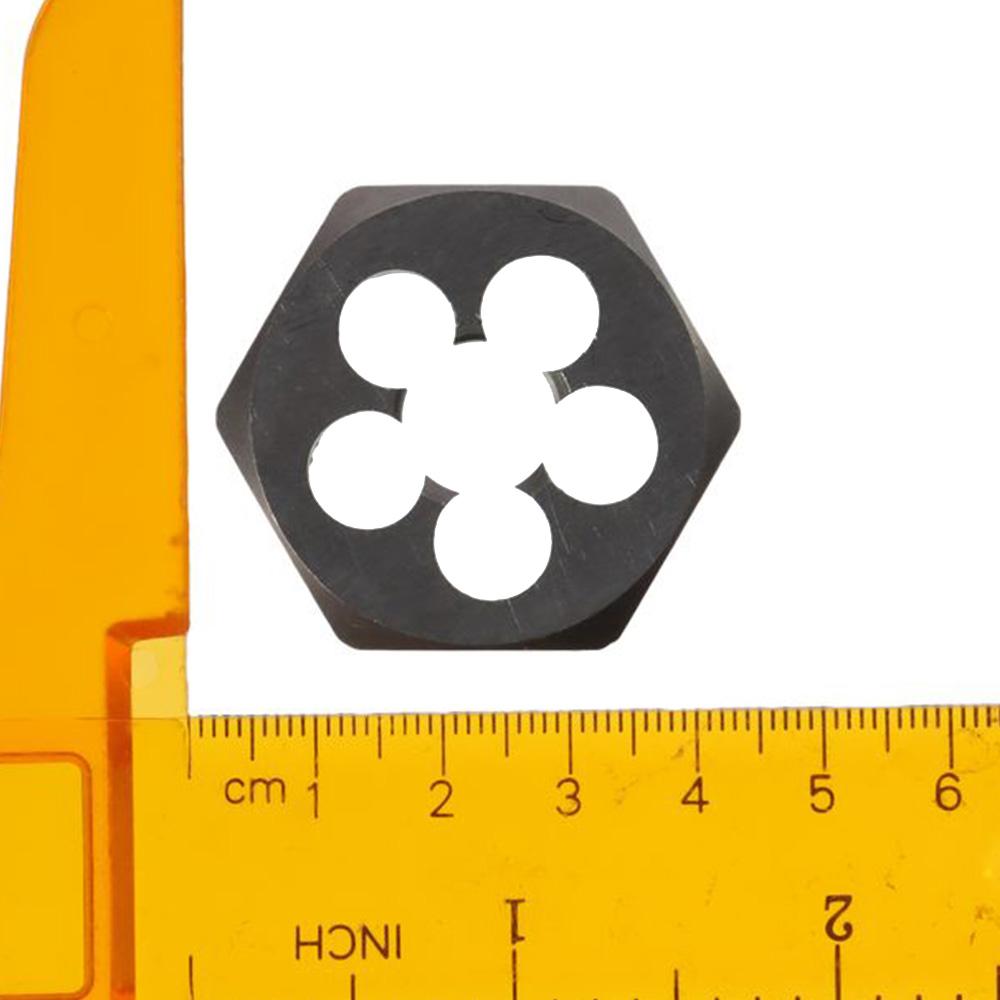 Плашки шестигранные из быстрорежущей стали и углеродистой стали для нарезания резьбы, шестигранные конические плашки для труб из углеродистой стали, формовочная машинная обработка
