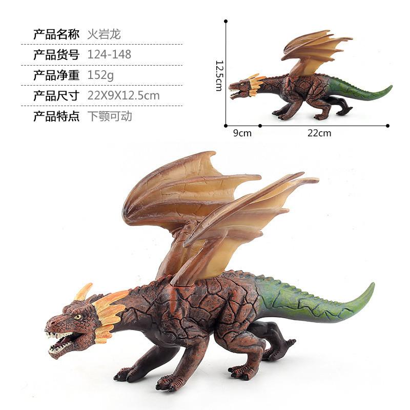 Lifelike Dinosaur Model Toys Crafted From High-quality Pvc Material Featuring Stunning Fire Rock And Ice Snow Designs For Kids